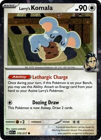 Larry's Komala - 175/217 (Cosmo Holo) (175) - Miscellaneous Cards & Products (MCAP)