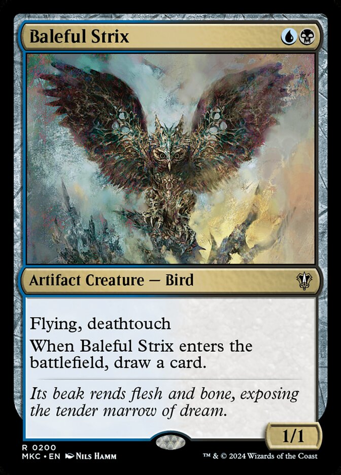 Baleful Strix (200) - Murders at Karlov Manor Commander (MKC)