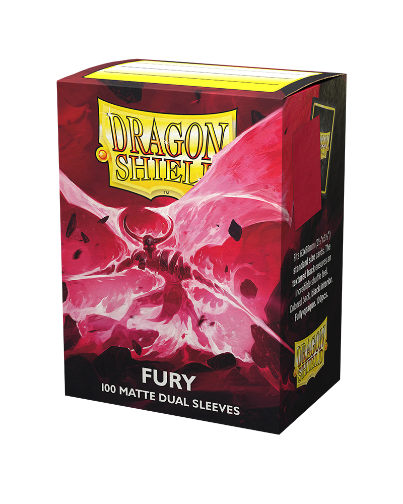 Dragon Shield Deck Protector Sleeves - Matte Dual Fury (100 Count)