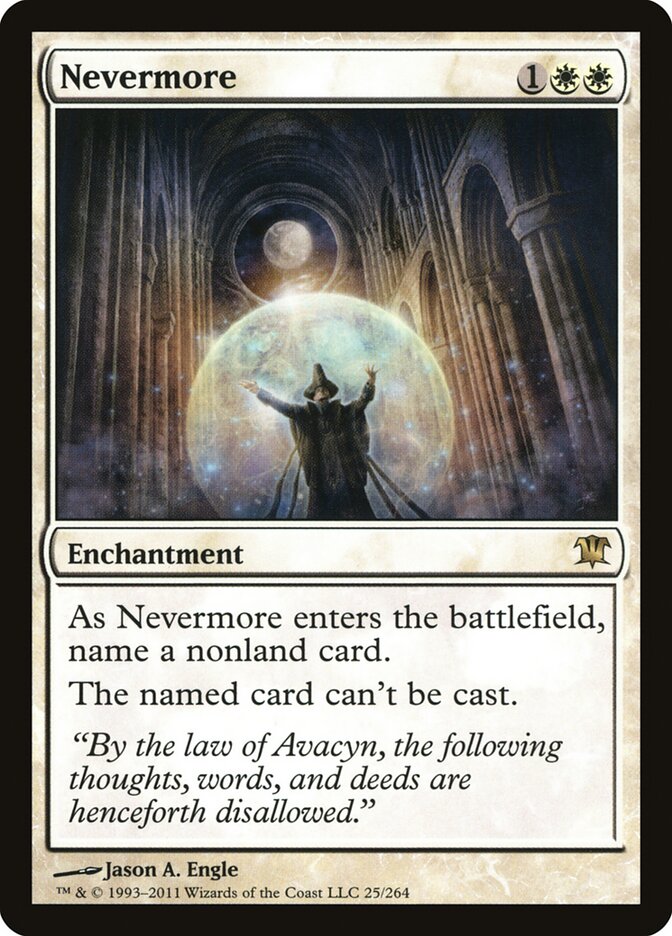 Nevermore (25) - Innistrad (ISD)
