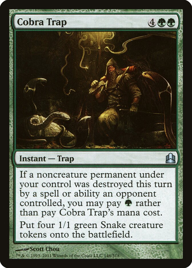 Cobra Trap (146) - Commander 2011 (CMD)