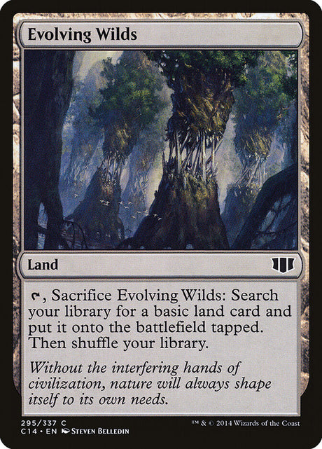 Evolving Wilds (295) - Commander 2014 (C14)