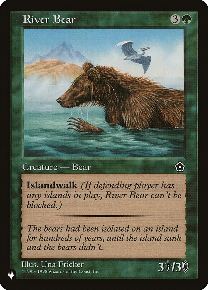 River Bear (P02-144) - The List (PLST)