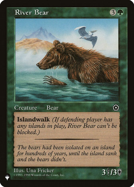 River Bear (P02-144) - The List (PLST)