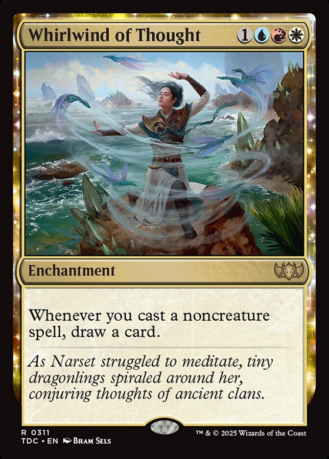 Whirlwind of Thought (311) - Tarkir: Dragonstorm Commander (TDC)