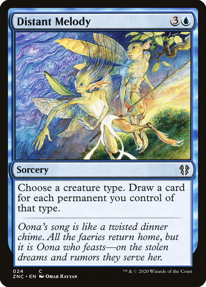 Distant Melody (24) - Zendikar Rising Commander (ZNC)