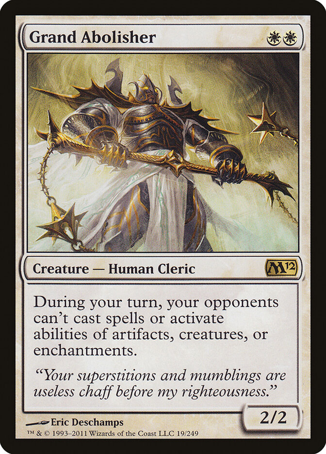 Grand Abolisher (19) - Magic 2012 (M12)