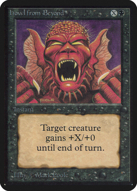Howl from Beyond (111) - Limited Edition Alpha (LEA)