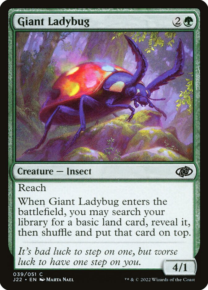 Giant Ladybug (39) - Jumpstart 2022 (J22)