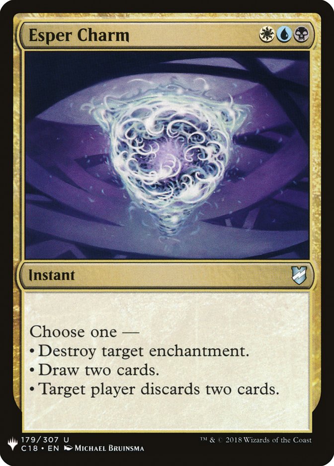 Esper Charm - The List (PLST)