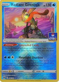 Radiant Greninja - 046/189 (GYM) (46) - Southeast Asia Exclusives (SEA)