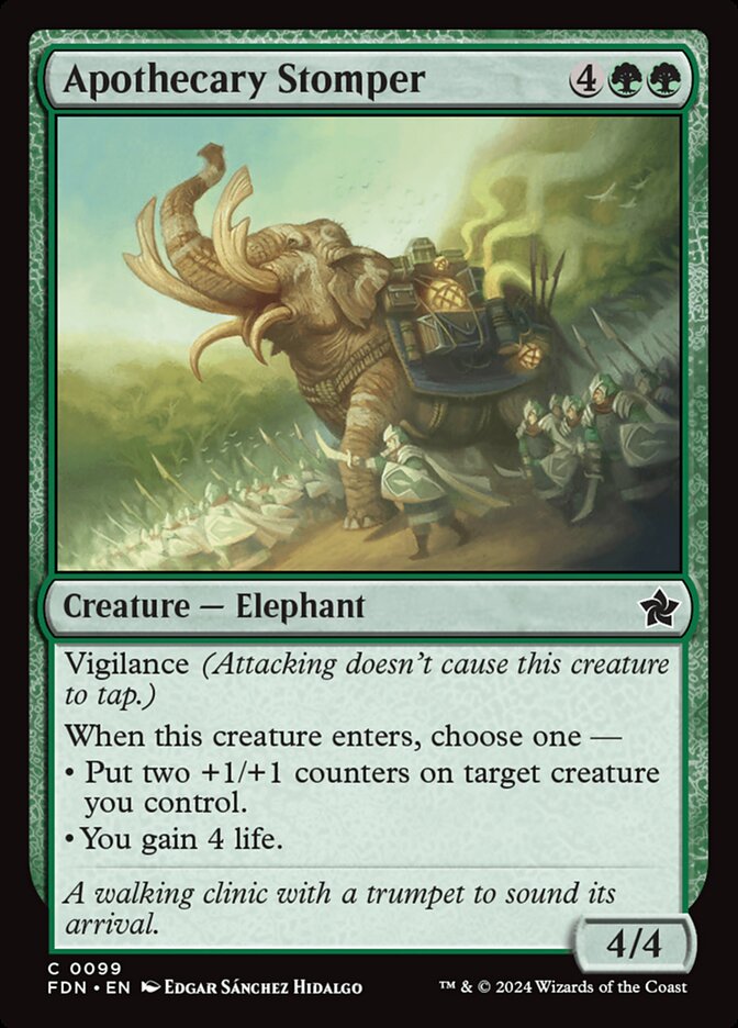 Apothecary Stomper - [Foil] Foundations (FDN)