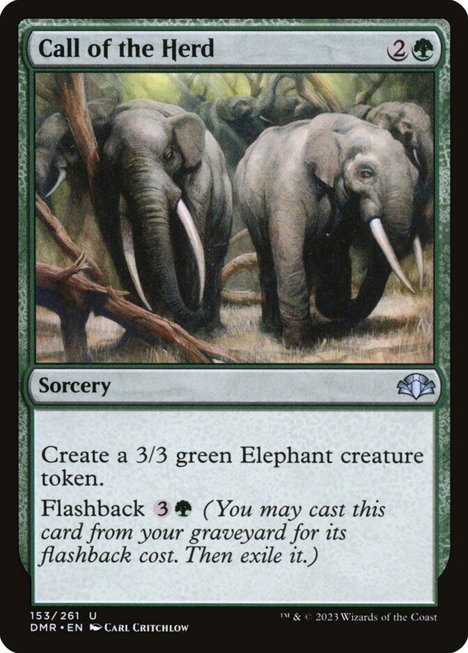 Call of the Herd (153) - Dominaria Remastered (DMR)