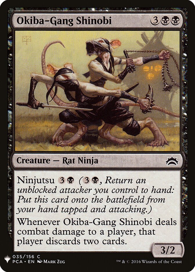 Okiba-Gang Shinobi (PCA-35) - The List (PLST)