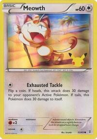 Meowth - 53/83 (20th Anniversary) (53) - Miscellaneous Cards & Products (MCAP)