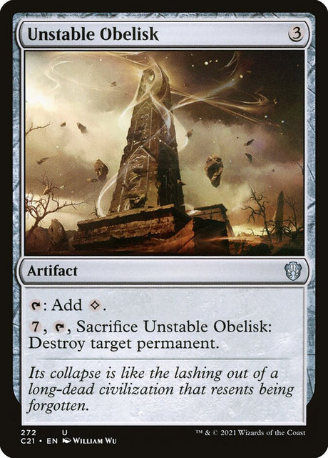 Unstable Obelisk (272) - Commander 2021 (C21)