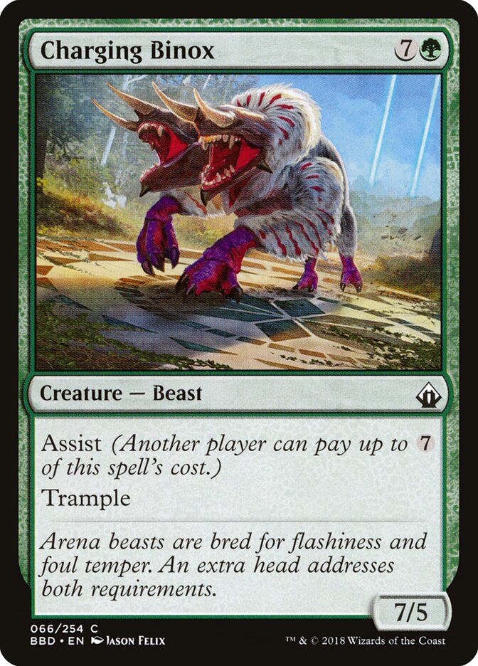 Charging Binox (66) - Battlebond (BBD)