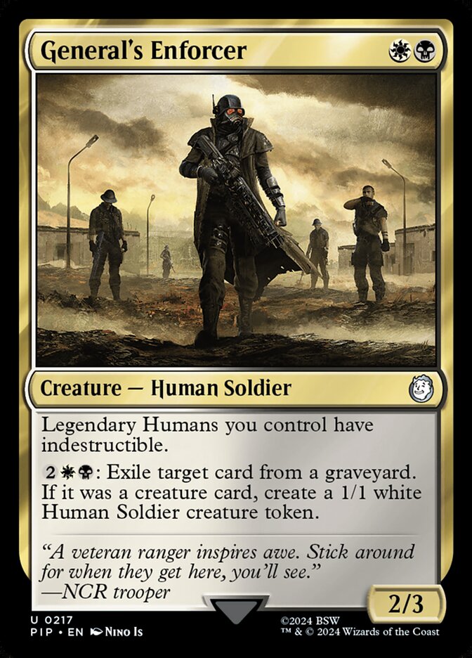 General's Enforcer - [Foil] Fallout (PIP)