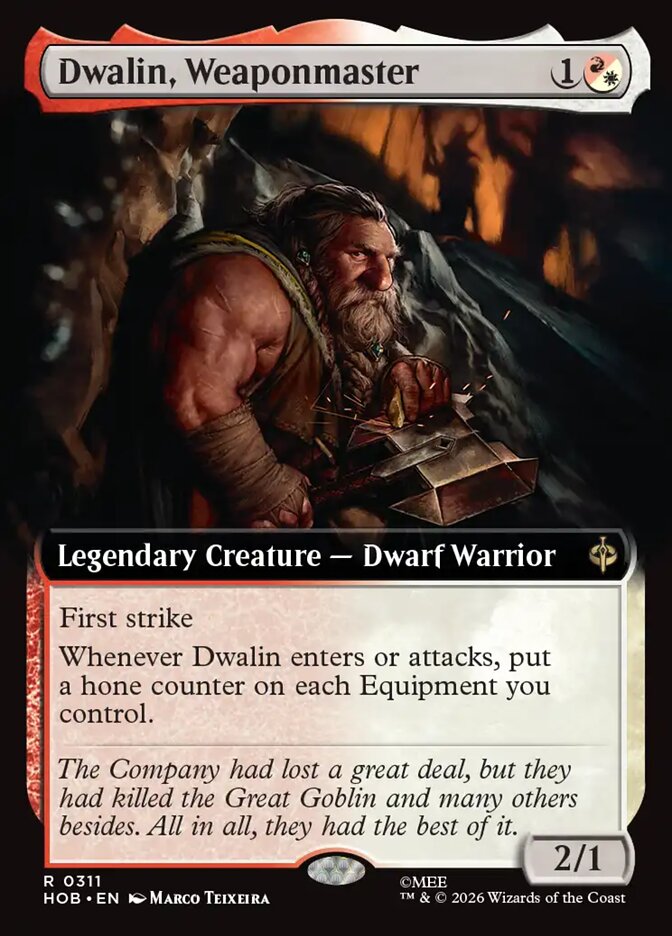 Dwalin, Weaponmaster (311) - The Hobbit (HOB)