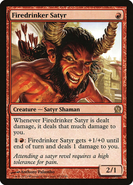 Firedrinker Satyr (122) - Theros (THS)