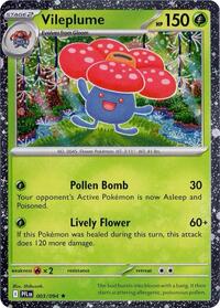 Vileplume (Cosmos Holo) (3) - Miscellaneous Cards & Products (MCAP)