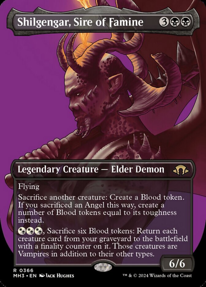 Shilgengar, Sire of Famine - [Borderless] Modern Horizons 3 (MH3)