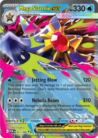 Mega Starmie ex (21) - ME03: Perfect Order (POR)