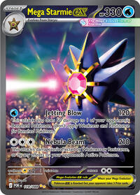 Mega Starmie ex (118) - ME03: Perfect Order (POR)