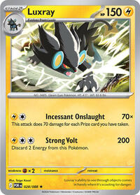 Luxray (28) - ME03: Perfect Order (POR)