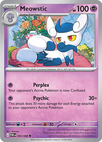 Meowstic (34) - ME03: Perfect Order (POR)