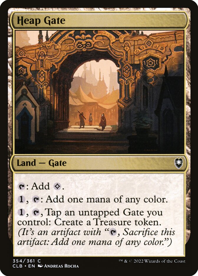 Heap Gate (354) - Commander Legends: Battle for Baldur's Gate (CLB)