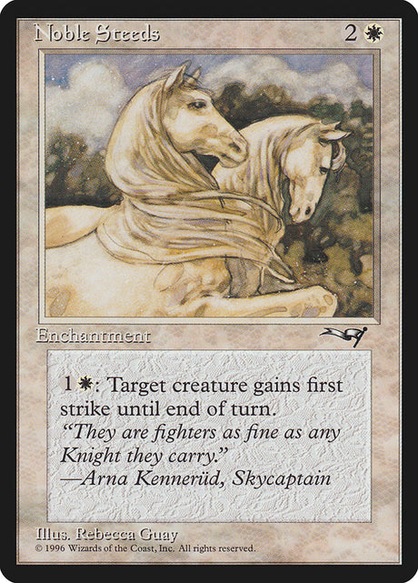 Noble Steeds (11b) - Alliances (ALL)