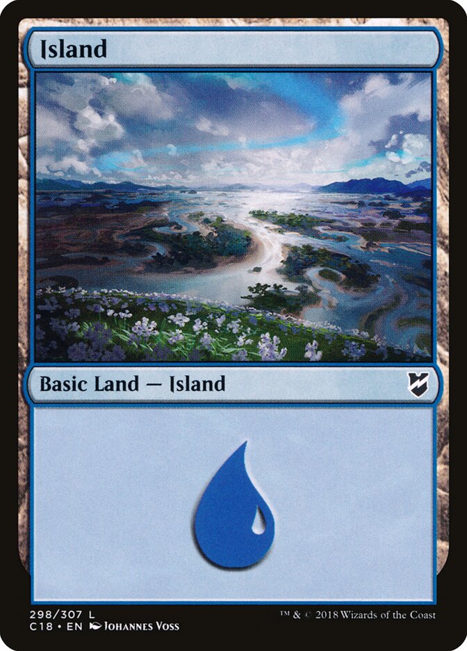 Island (298) - Commander 2018 (C18)