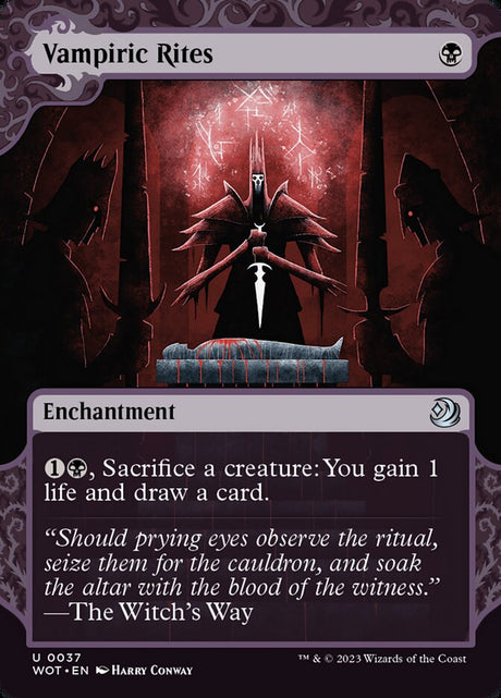 Vampiric Rites (37) - Wilds of Eldraine: Enchanting Tales (WOT)