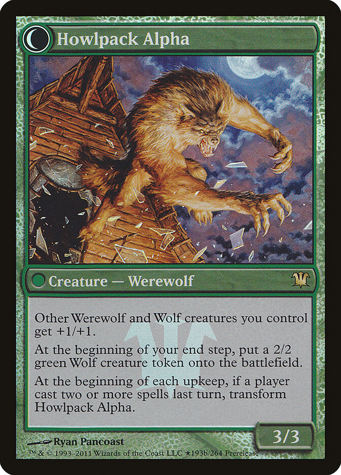 Mayor of Avabruck // Howlpack Alpha (193★) - Innistrad Promos (PISD)