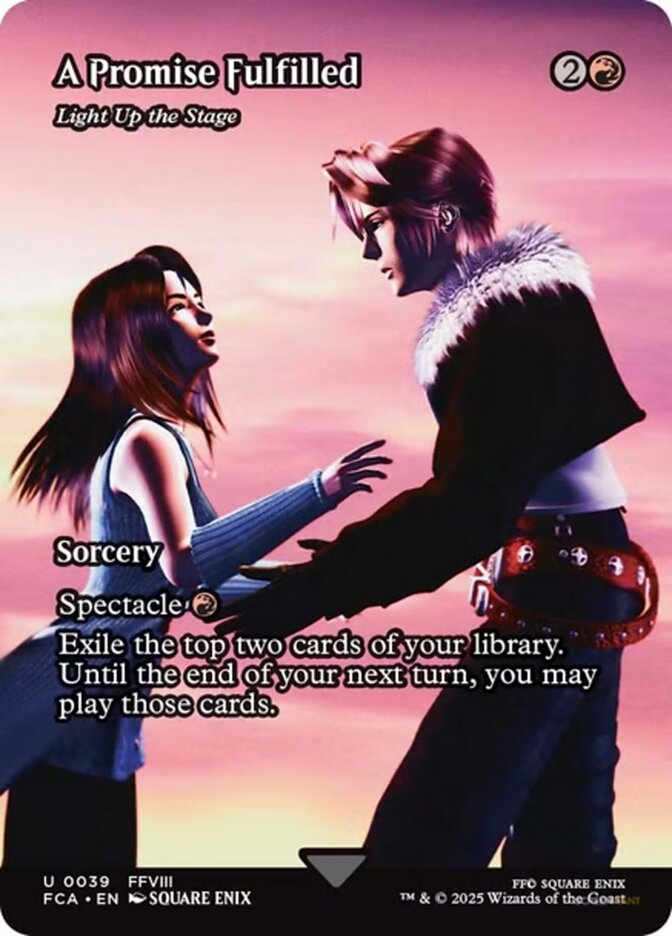 A Promise Fulfilled - Light Up the Stage (39) - [Borderless] Final Fantasy: Through the Ages (FCA)