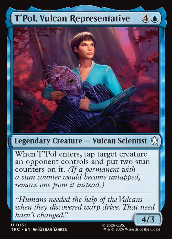 T'Pol, Vulcan Representative (151) - Star Trek Commander (TRC)