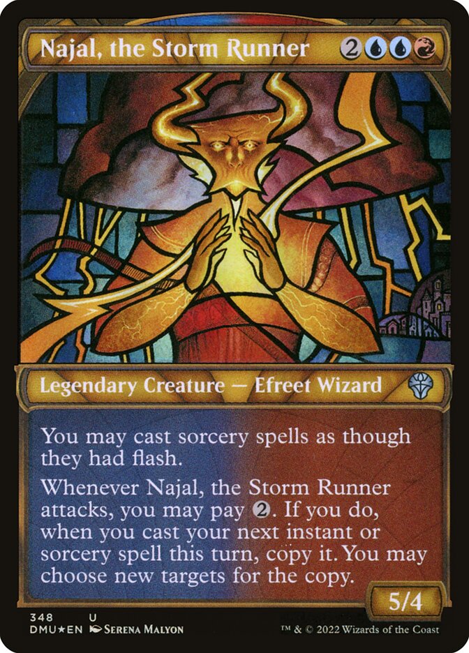 Najal, the Storm Runner (348) - Dominaria United (DMU)