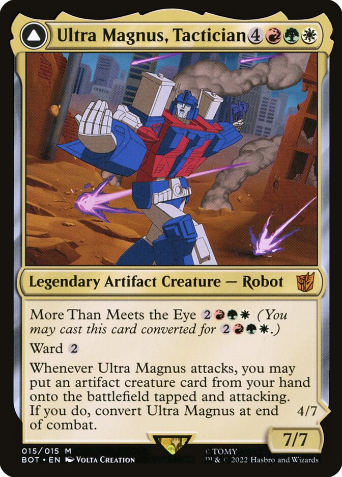 Ultra Magnus, Tactician // Ultra Magnus, Armored Carrier (15) - Transformers (BOT)