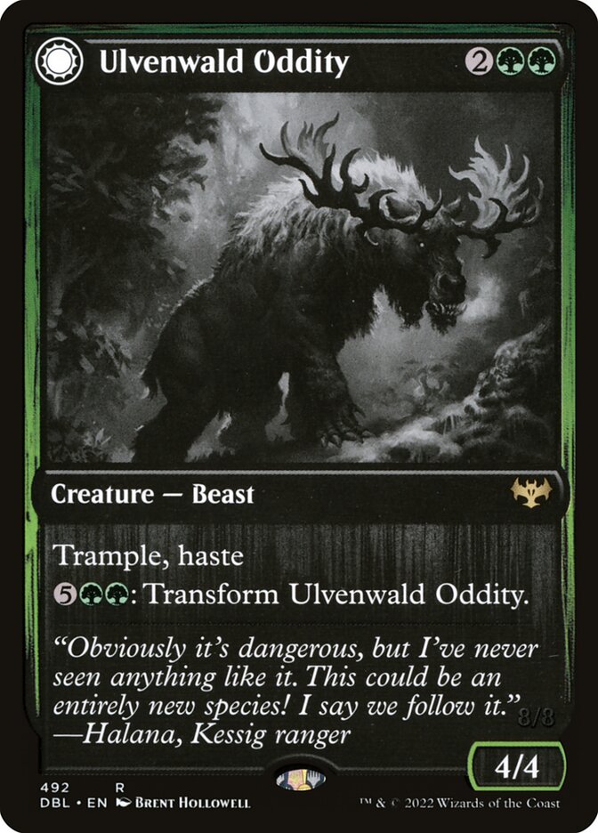 Ulvenwald Oddity // Ulvenwald Behemoth - Innistrad: Double Feature (DBL)