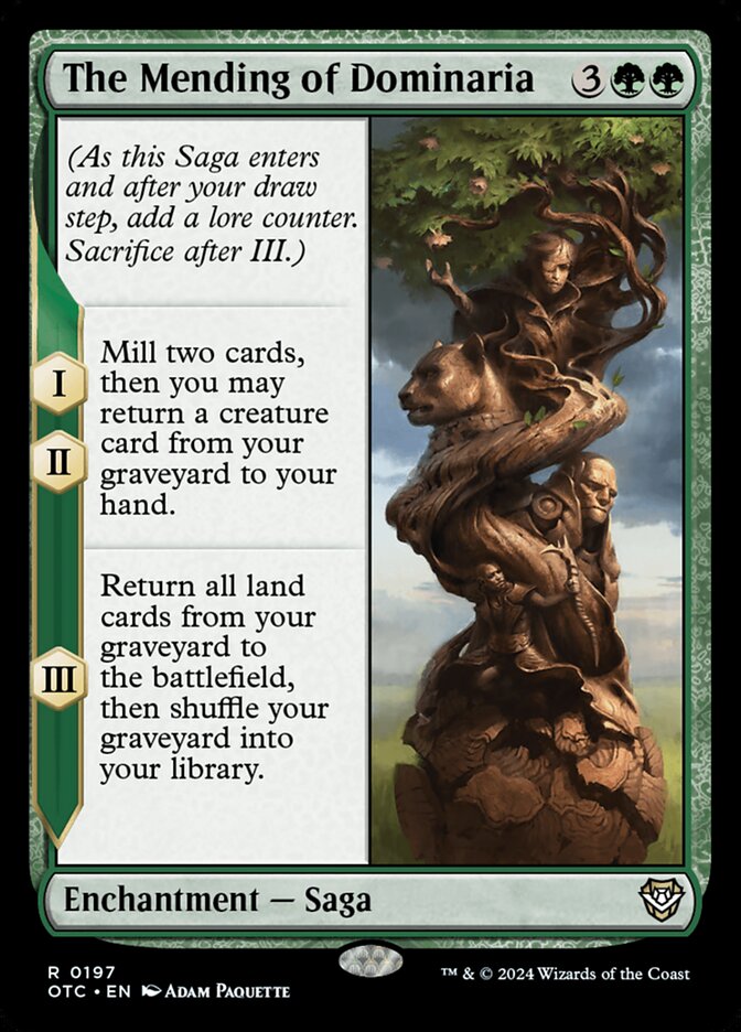 The Mending of Dominaria (197) - Outlaws of Thunder Junction Commander (OTC)