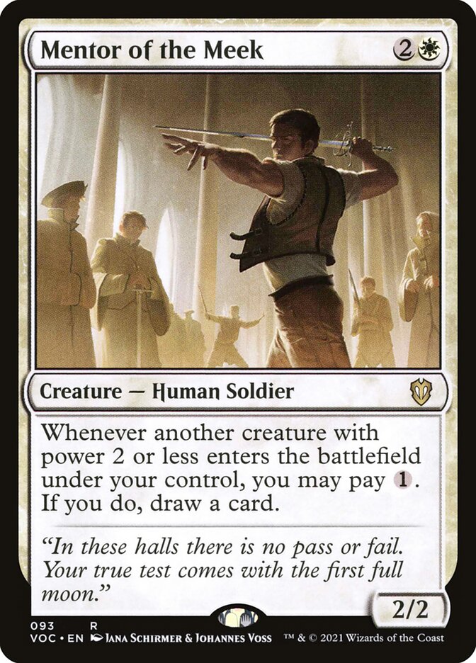 Mentor of the Meek (93) - Crimson Vow Commander (VOC)