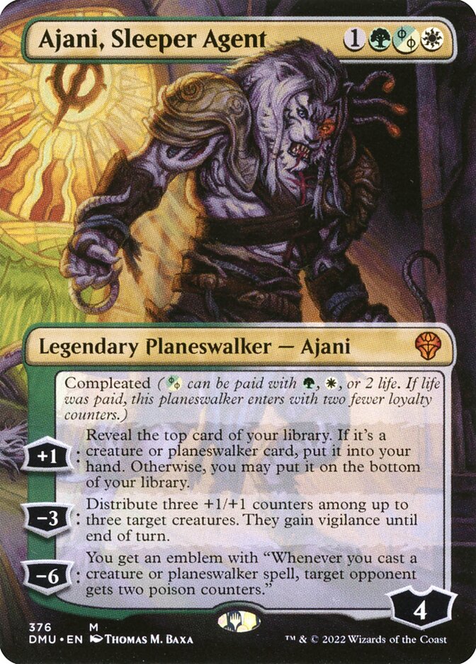 Ajani, Sleeper Agent (376) - Dominaria United (DMU)