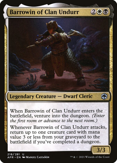Barrowin of Clan Undurr (218) - Adventures in the Forgotten Realms (AFR)