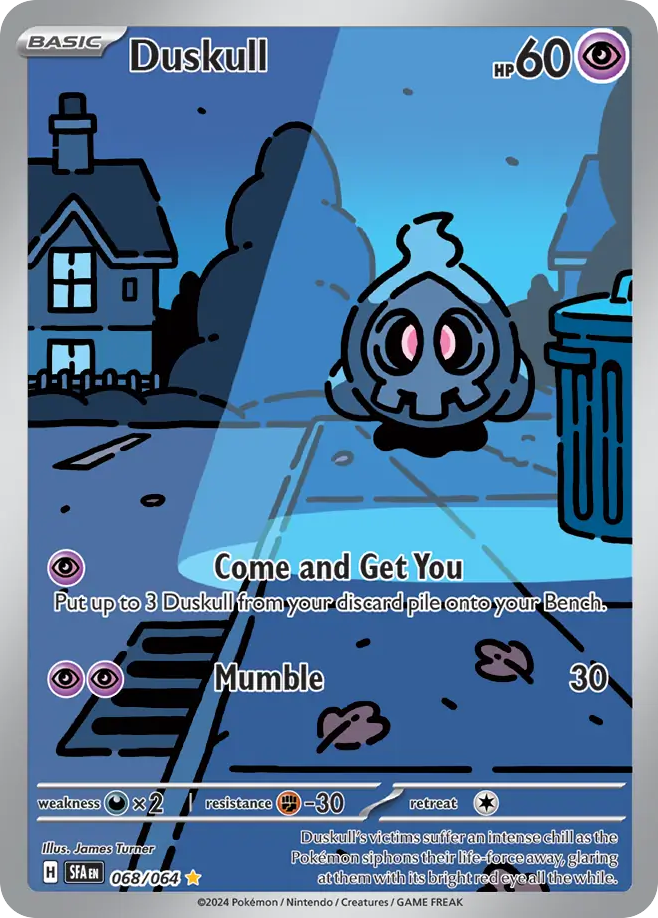 Duskull (68/64) - [Illustration Rare] Shrouded Fable (SFA)