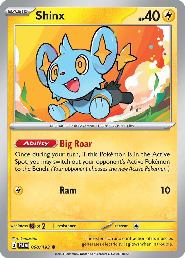 Shinx (68/193) - [Reverse Holo] Paldea Evolved (PAL)