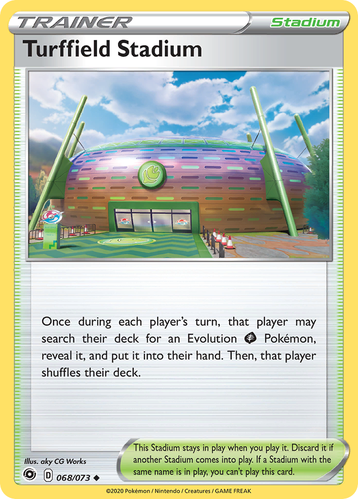 Turffield Stadium (68/73) - [Reverse Holo] Champion's Path (CPA)