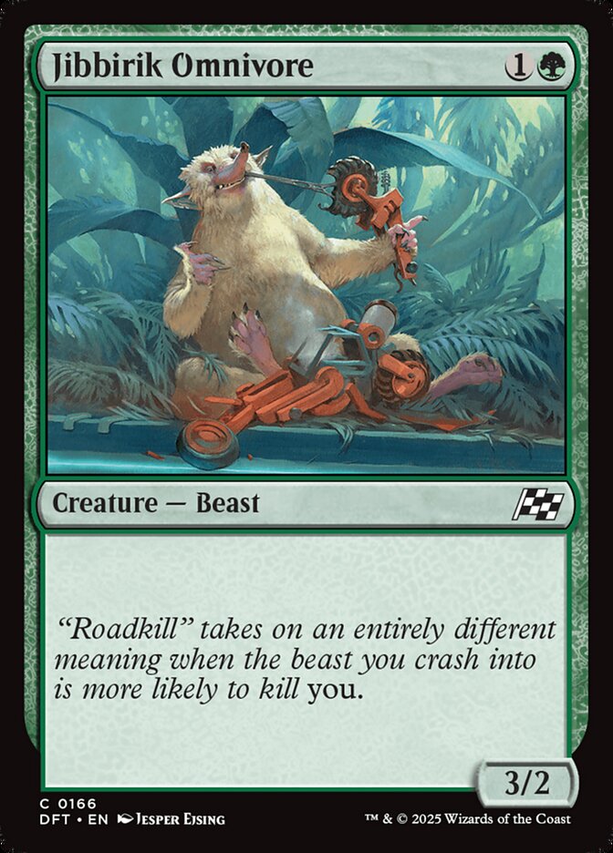 Jibbirik Omnivore - [Foil] Aetherdrift (DFT)
