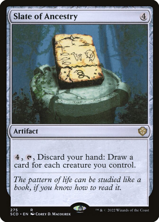 Slate of Ancestry (275) - Starter Commander Decks (SCD)