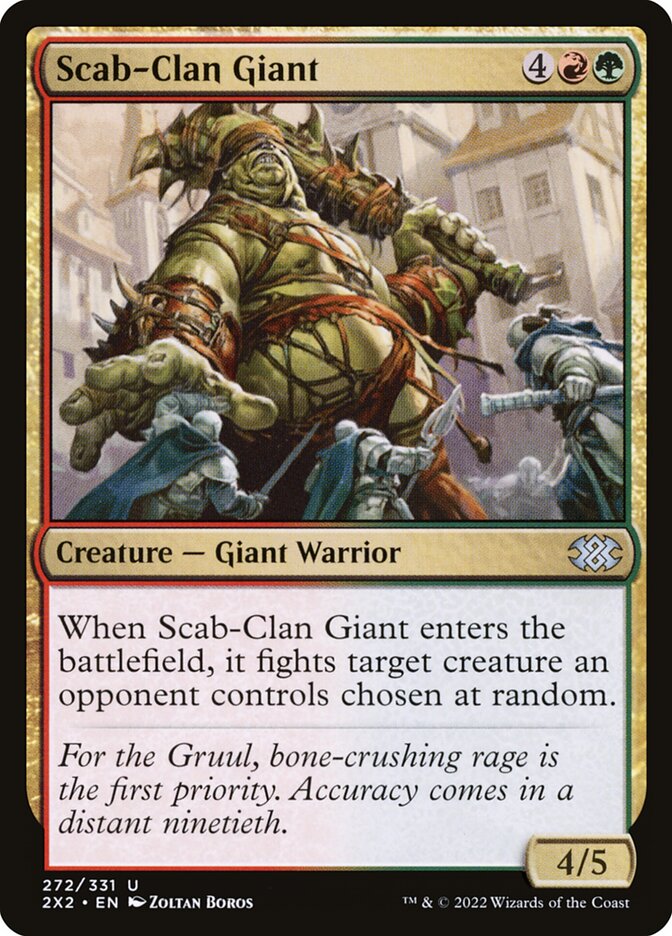 Scab-Clan Giant (272) - Double Masters 2022 (2X2)